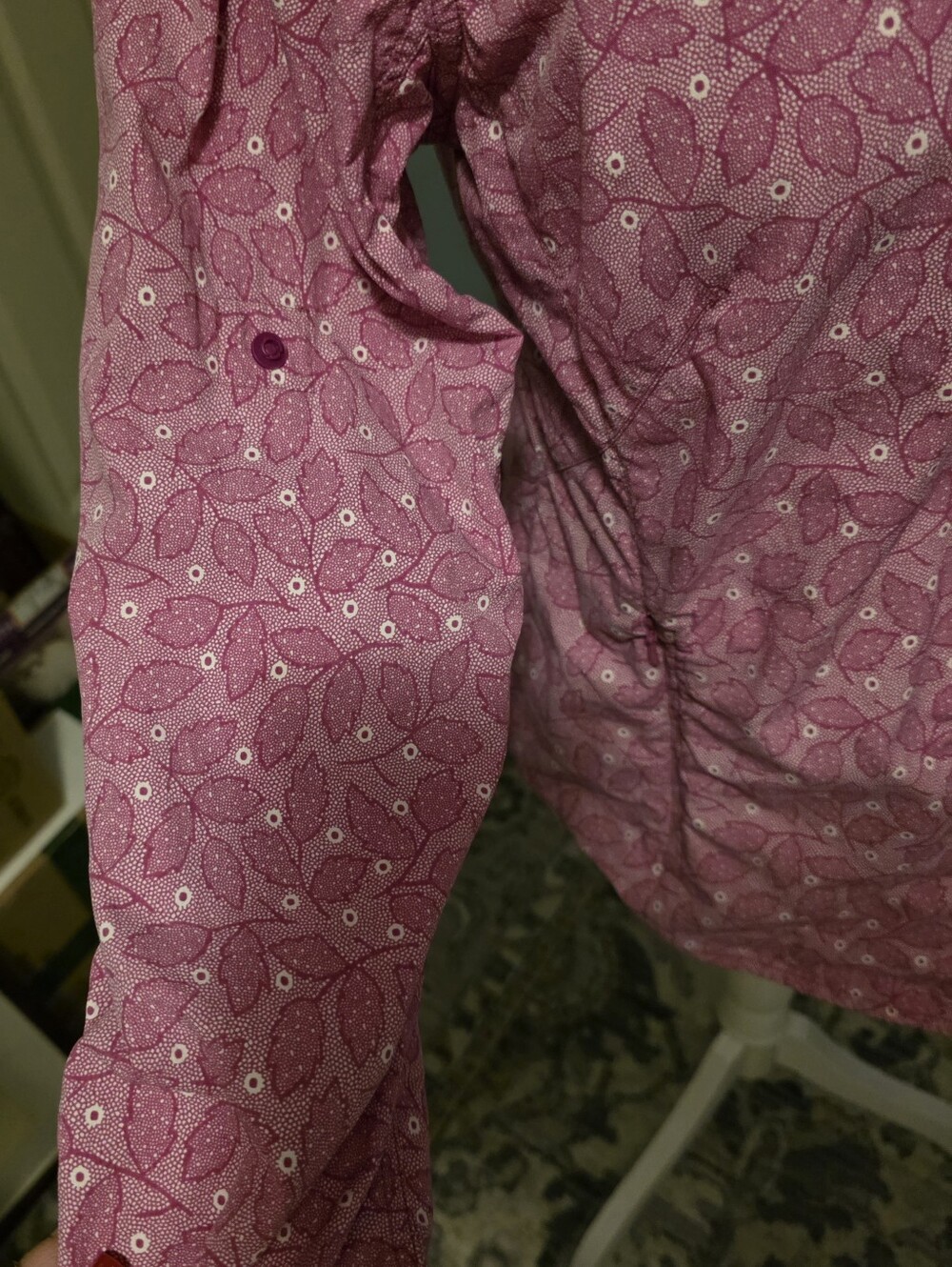 LL Bean Leaf/Floral Pattern - Picture 3 of 7